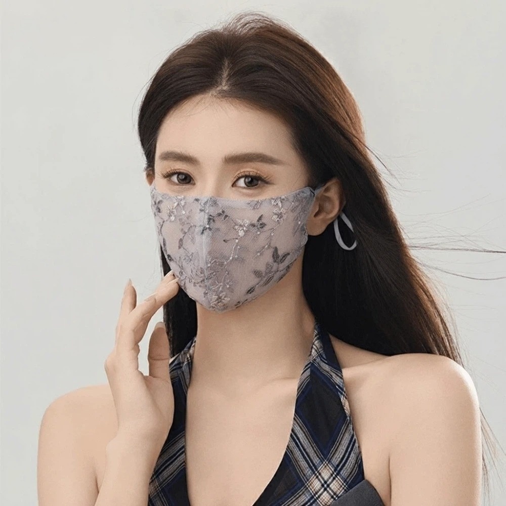 Нежная вышитая цветочная летня – обзор и цена Respirator Half Face